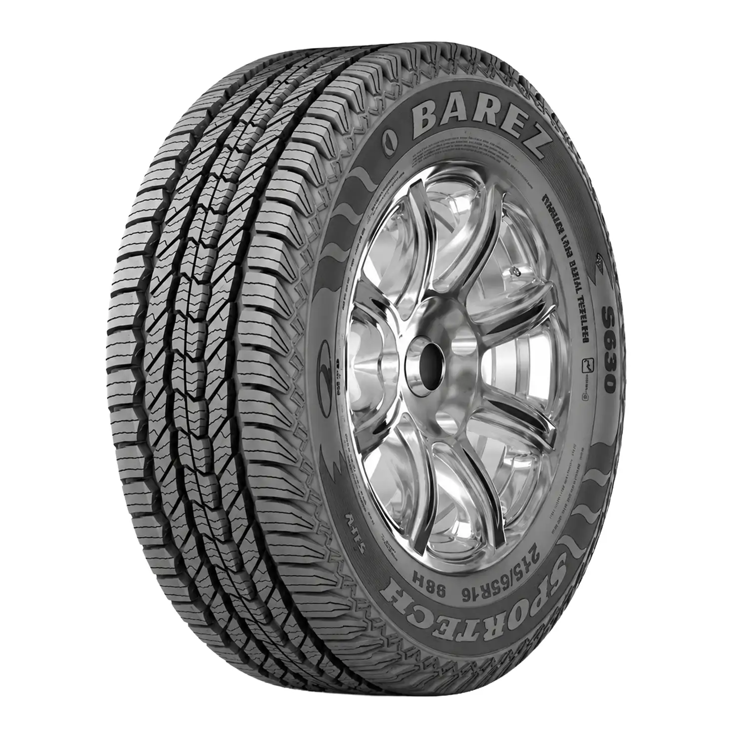 Barez S630 تایر SUV بارز 265/60R18 S600