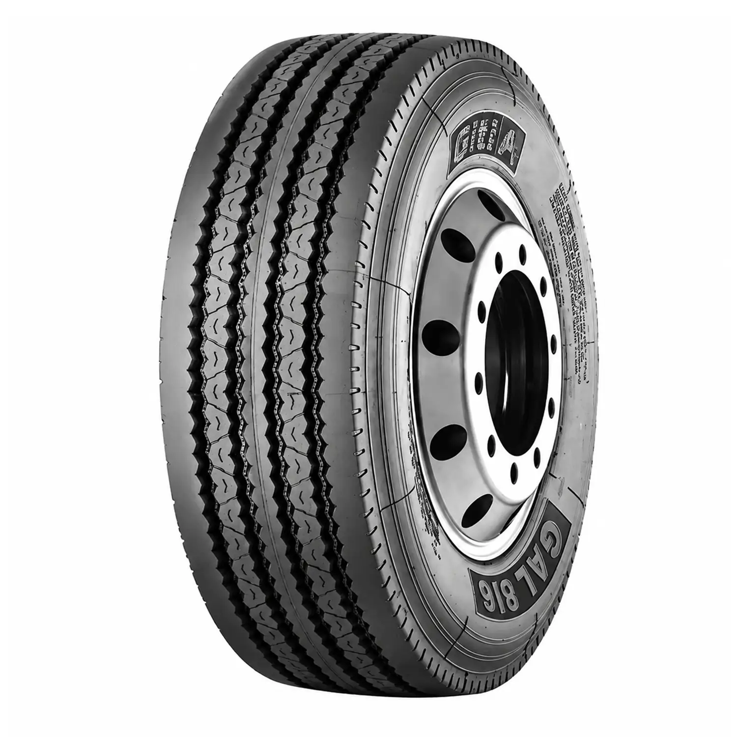 GAL816-p1 تایر جی تی چین +GAL816 فرمان 7.50R16